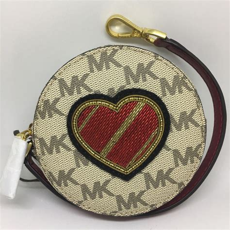 michael kors embelleshed coin purse|Michael Kors coin purse sale.